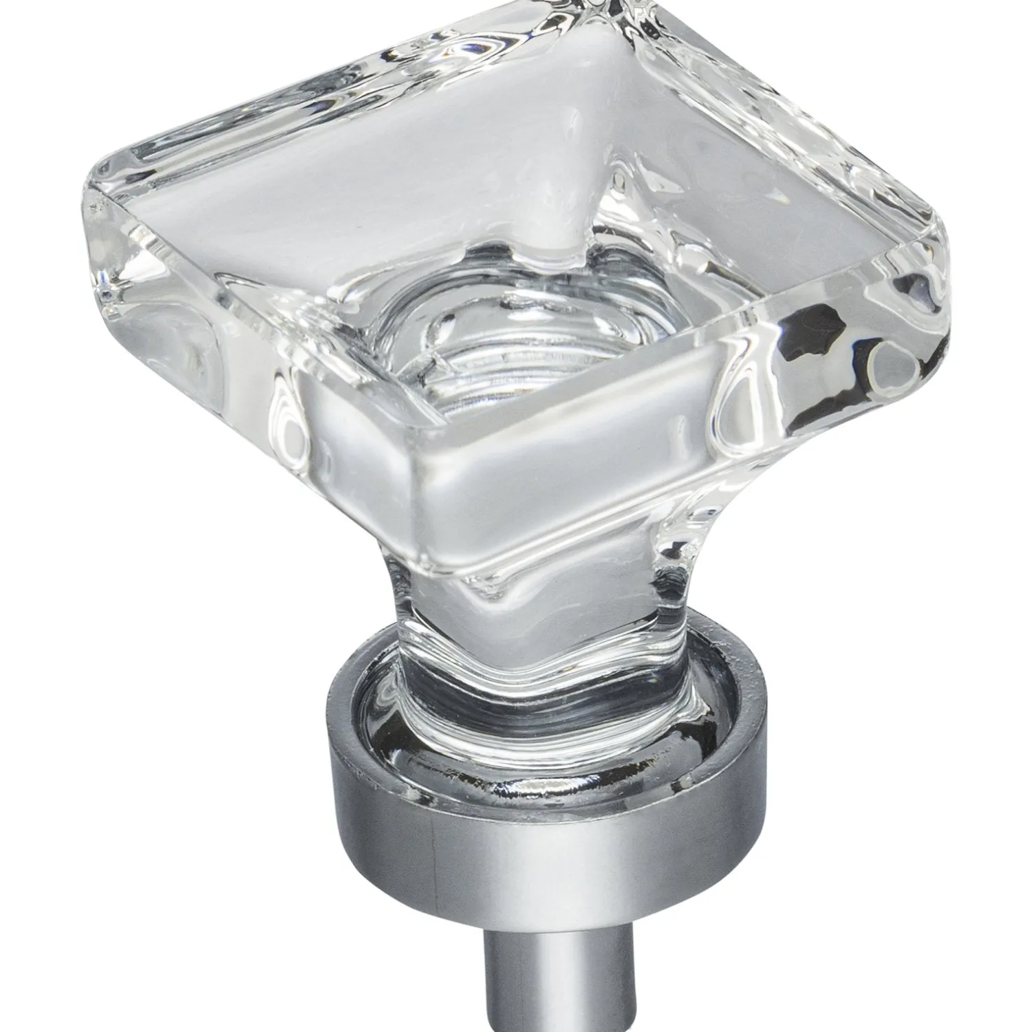 Hot Harlow Square Glass Knob Knobs