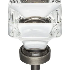 Hot Harlow Square Glass Knob Knobs