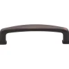 New Milan 1 4.25" Plain Square Cabinet Pull Pulls