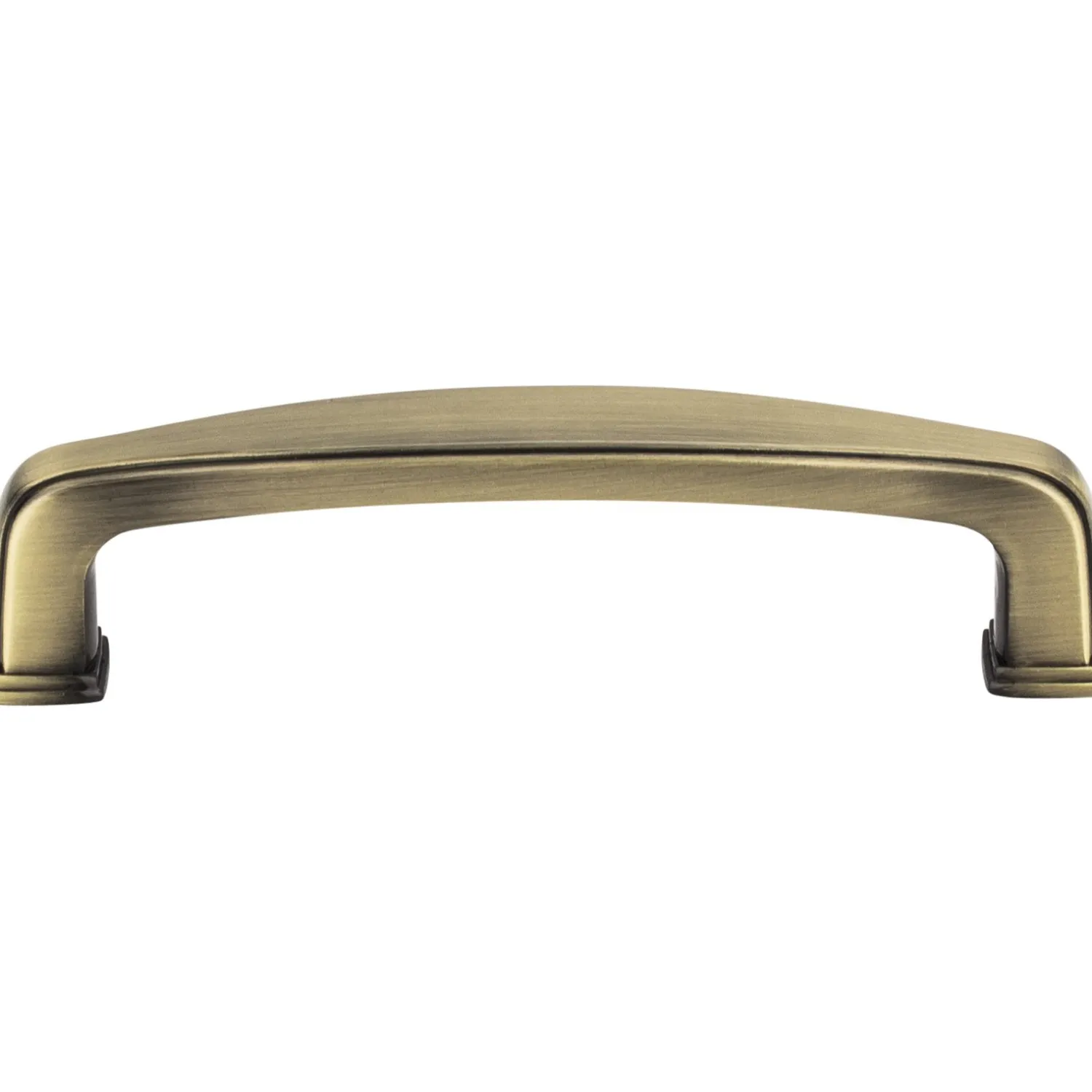 New Milan 1 4.25" Plain Square Cabinet Pull Pulls