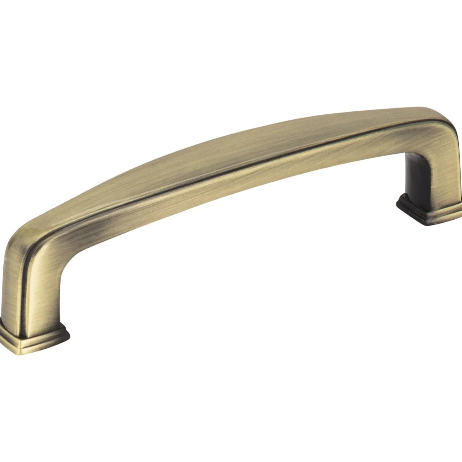 New Milan 1 4.25" Plain Square Cabinet Pull Pulls