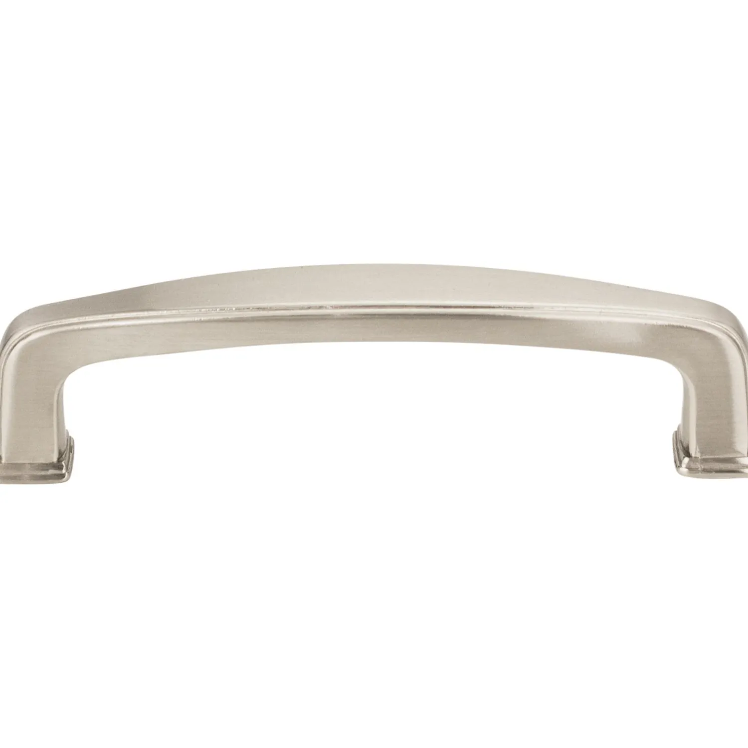 New Milan 1 4.25" Plain Square Cabinet Pull Pulls