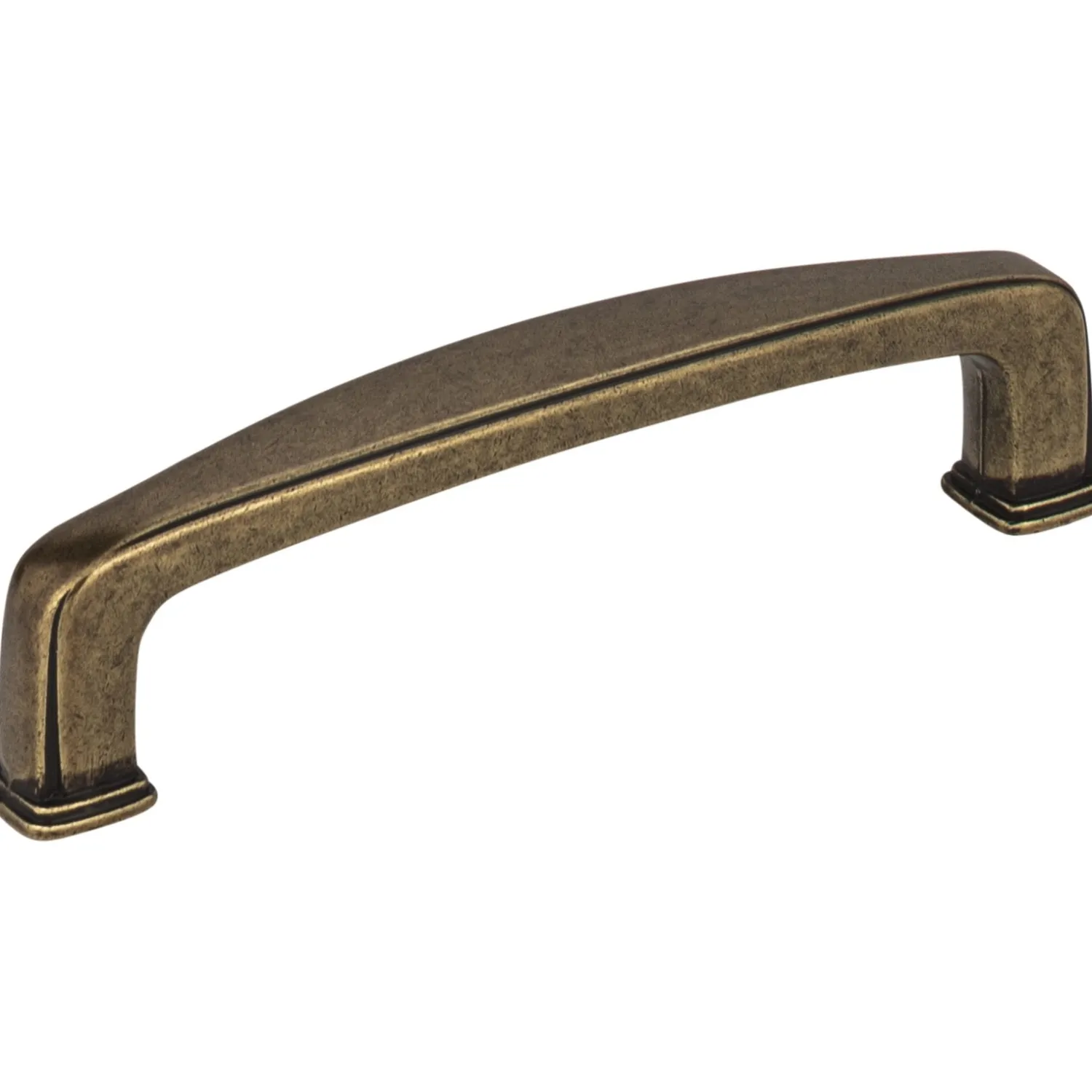 New Milan 1 4.25" Plain Square Cabinet Pull Pulls