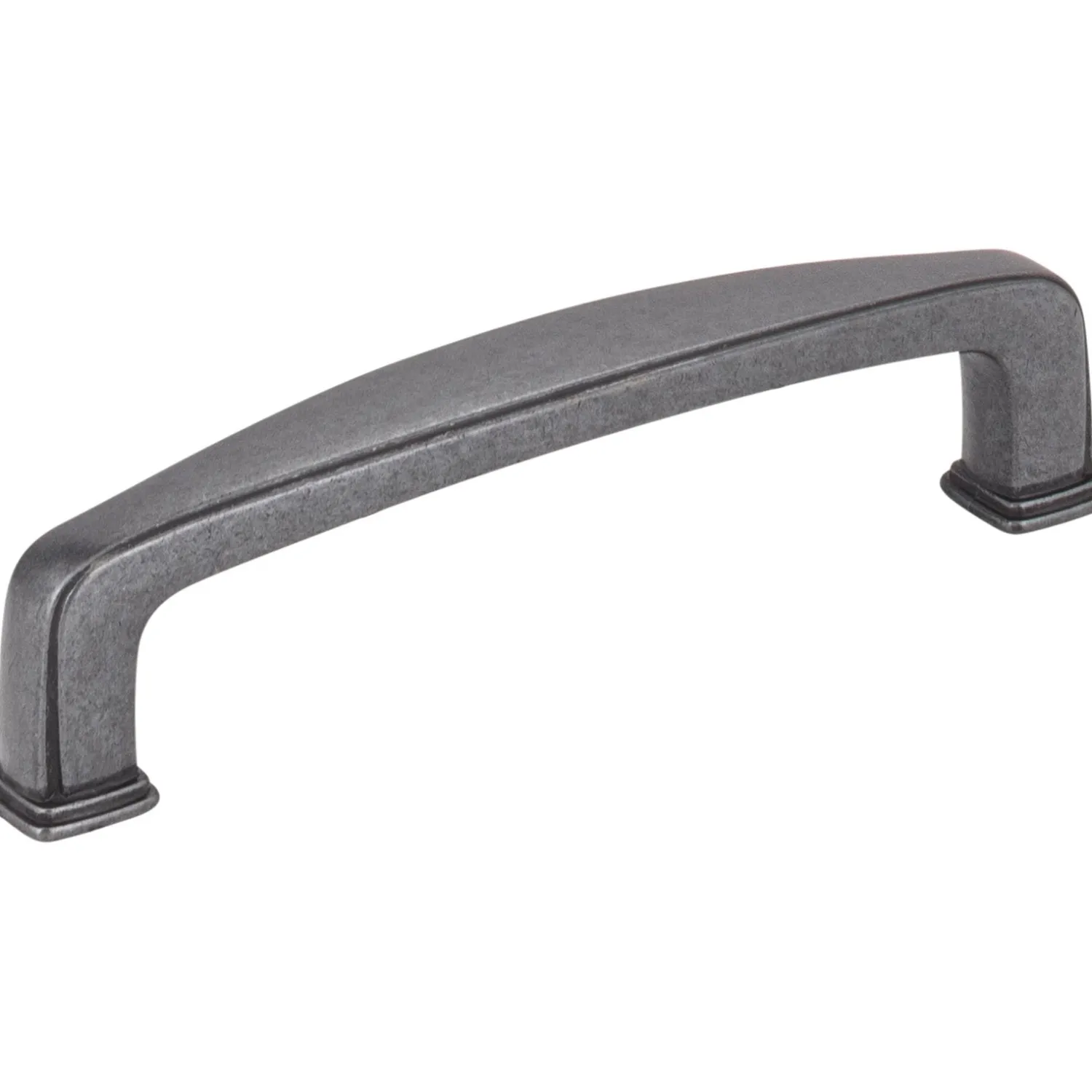 New Milan 1 4.25" Plain Square Cabinet Pull Pulls