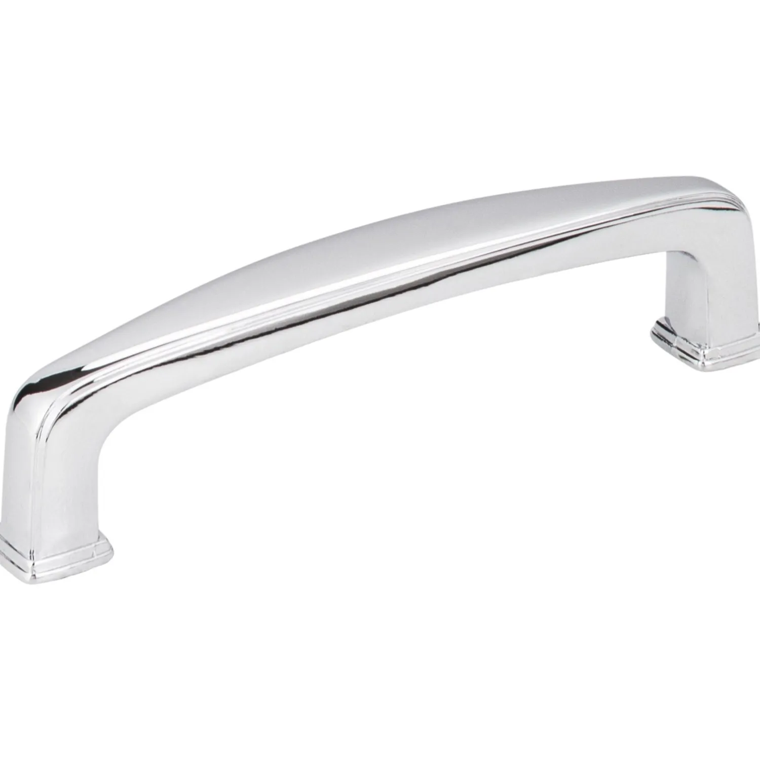 New Milan 1 4.25" Plain Square Cabinet Pull Pulls