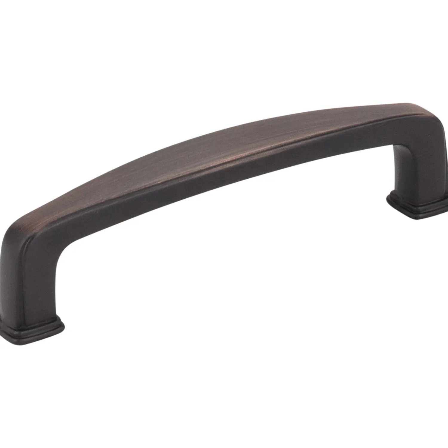 New Milan 1 4.25" Plain Square Cabinet Pull Pulls