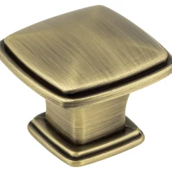 Clearance Milan 1 Plain Square Cabinet Knob Knobs