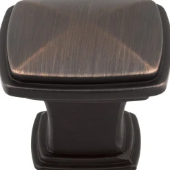 Clearance Milan 1 Plain Square Cabinet Knob Knobs