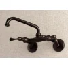 Clearance 6" Adjustable Center Wall Mount Laundry Faucet Wall Mount