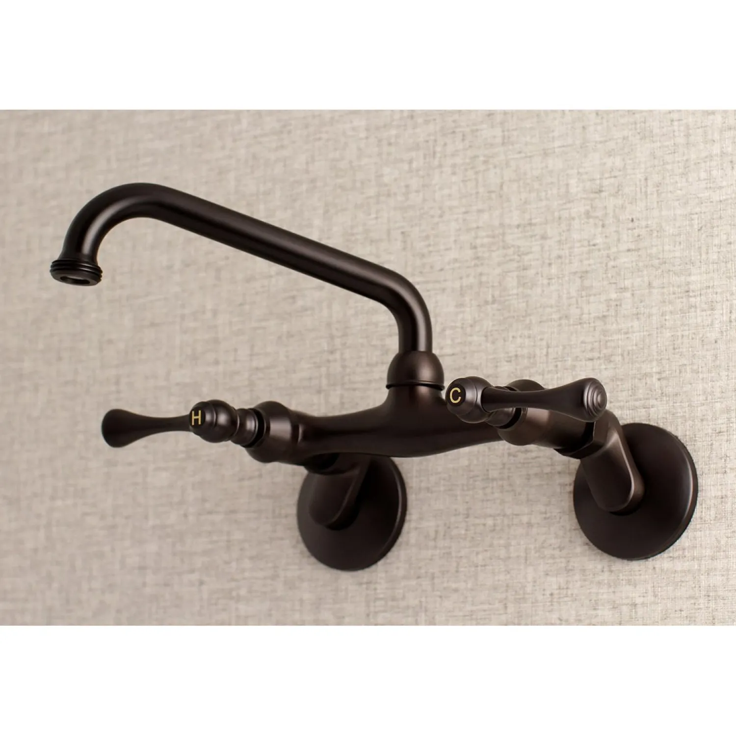 Clearance 6" Adjustable Center Wall Mount Laundry Faucet Wall Mount