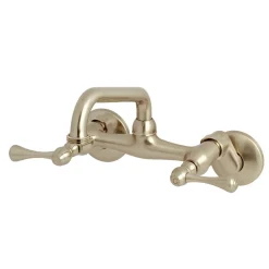 Clearance 6" Adjustable Center Wall Mount Laundry Faucet Wall Mount