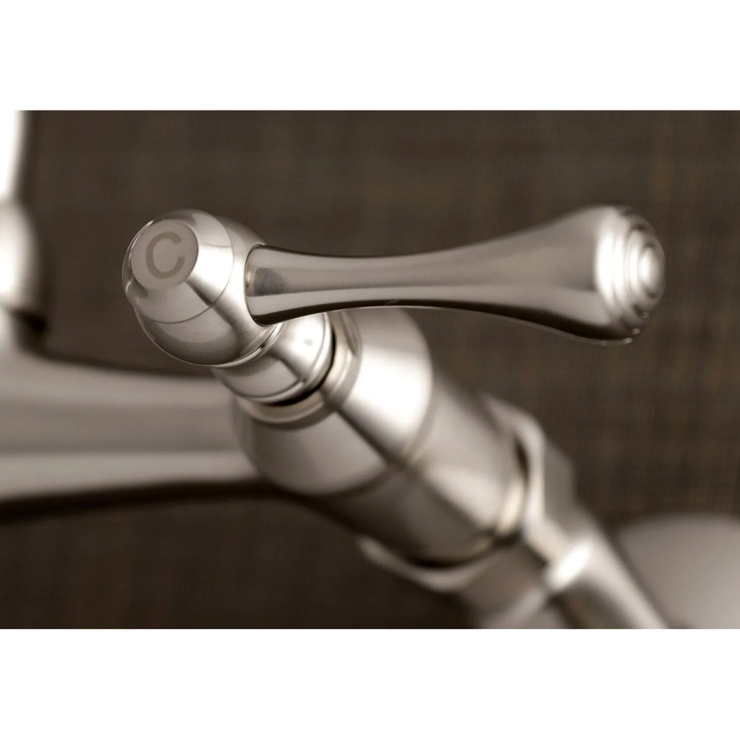 Clearance 6" Adjustable Center Wall Mount Laundry Faucet Wall Mount