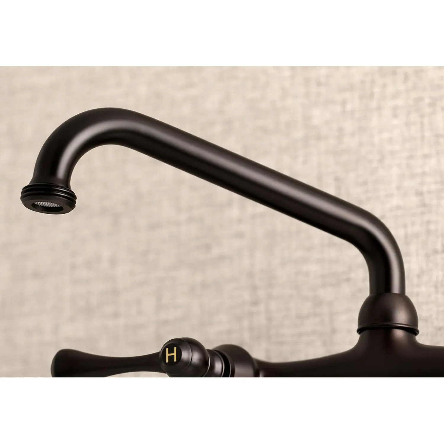 Clearance 6" Adjustable Center Wall Mount Laundry Faucet Wall Mount