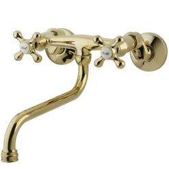 Hot Adjustable Center Wall Mount Bathroom Faucet Wall Mount
