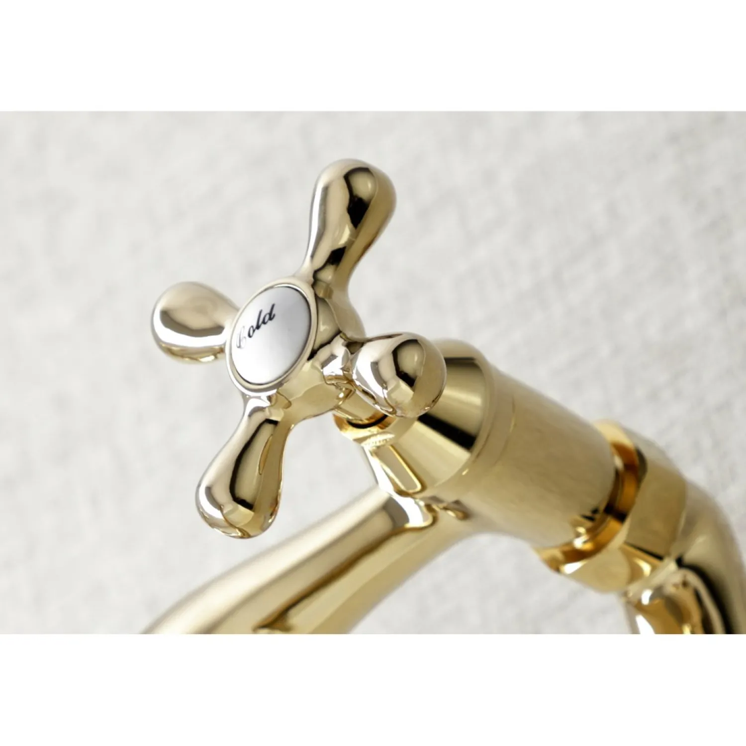 6" Adjustable Center Wall Mount Bathroom Faucet Wall Mount