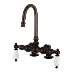 Best AE93TX-P Aqua Vintage 3-3/8-Inch Deck Mount Tub Faucet Tub Faucets