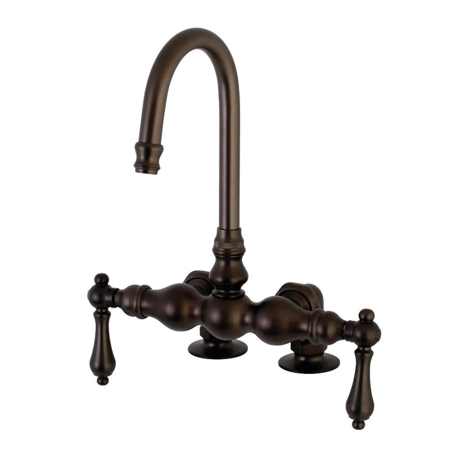 Outlet AE91TX-P Aqua Vintage 3-3/8-Inch Deck Mount Tub Faucet Tub Faucets