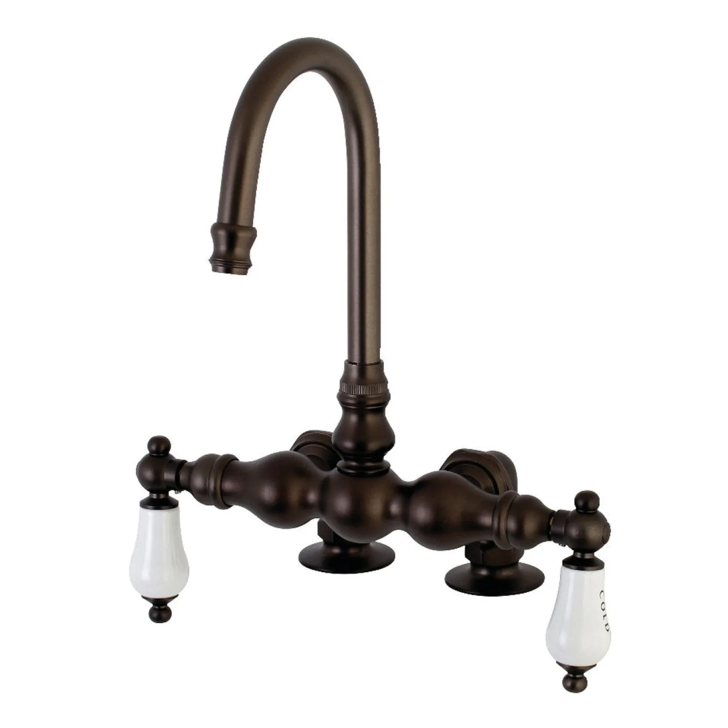 Hot AE95TX-P Aqua Vintage 3-3/8-Inch Deck Mount Tub Faucet Tub Faucets