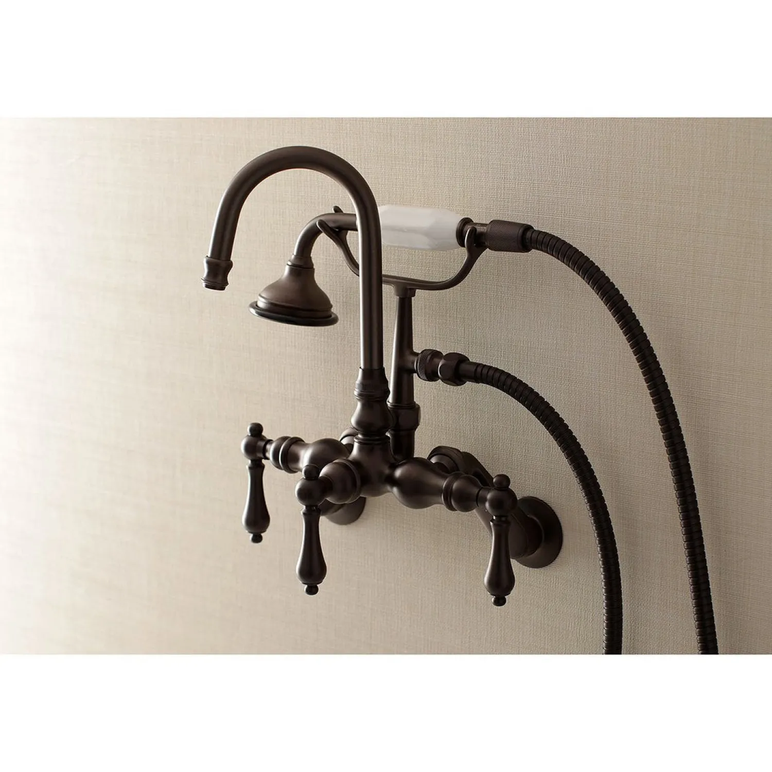 Outlet AE301TX-P Aqua Vintage Wall Mount Clawfoot Tub Faucets Tub Faucets