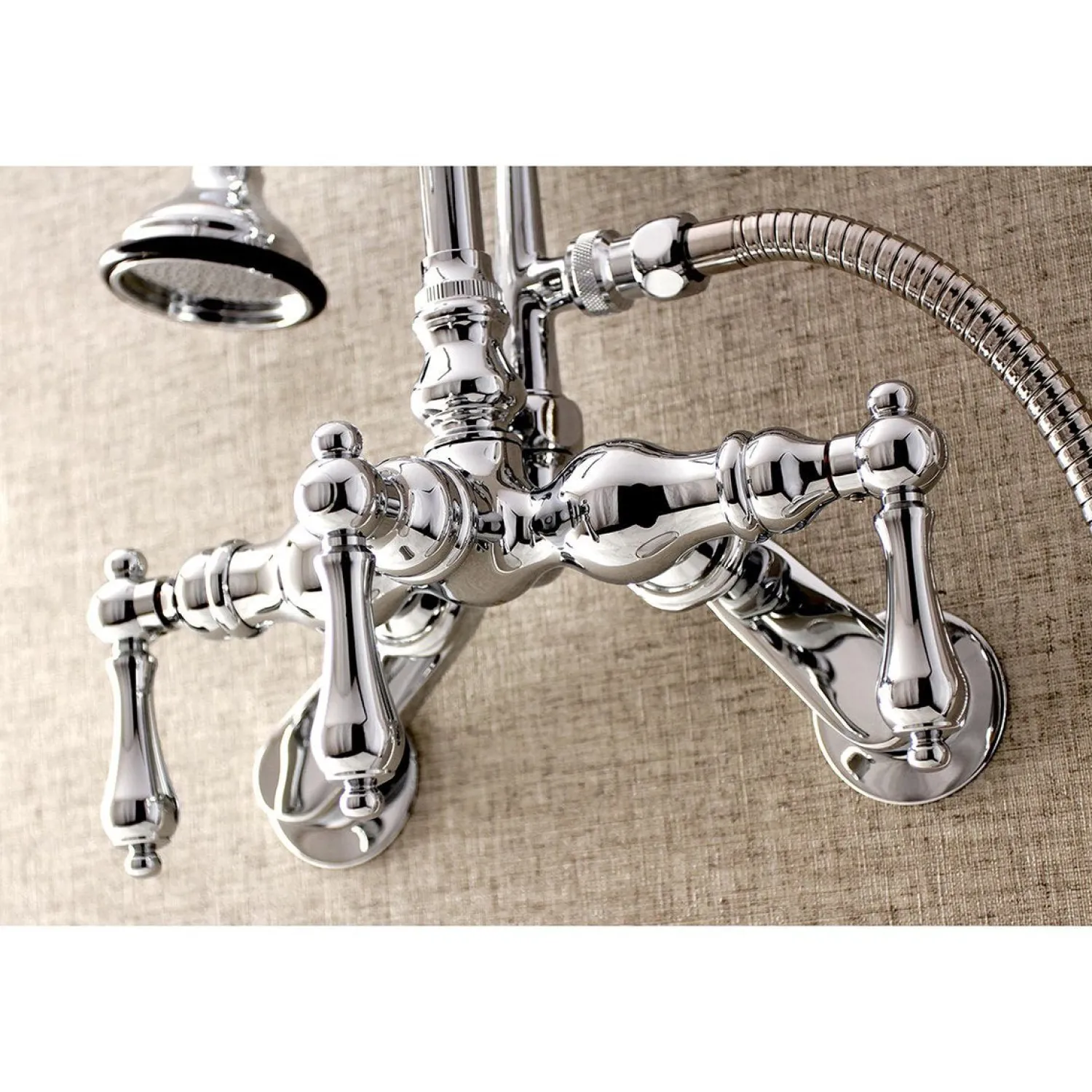 Outlet AE301TX-P Aqua Vintage Wall Mount Clawfoot Tub Faucets Tub Faucets
