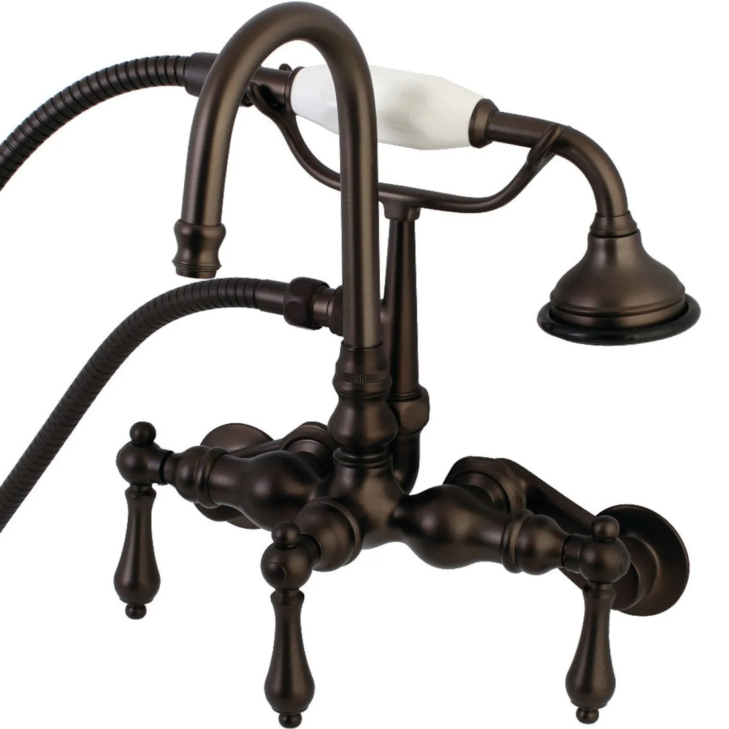 Outlet AE301TX-P Aqua Vintage Wall Mount Clawfoot Tub Faucets Tub Faucets