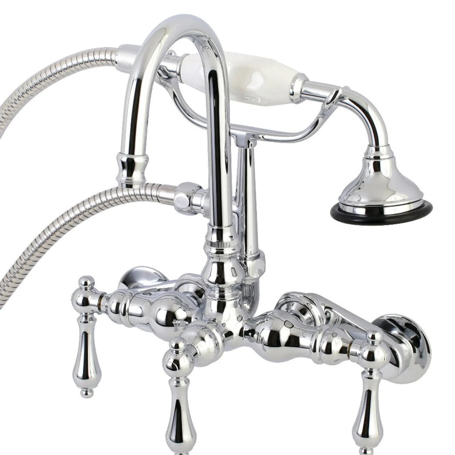 Outlet AE301TX-P Aqua Vintage Wall Mount Clawfoot Tub Faucets Tub Faucets