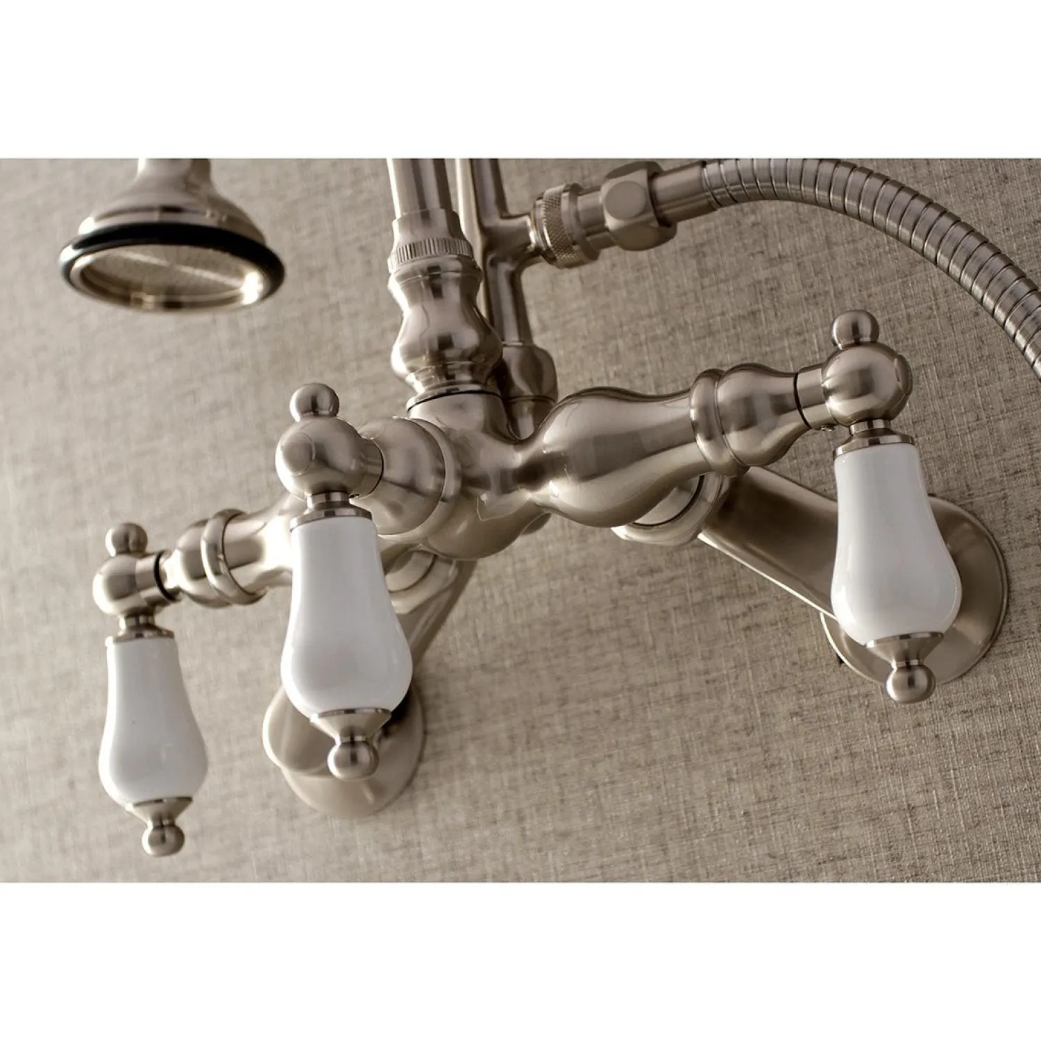 Best AE305TX-P Aqua Vintage Wall Mount Clawfoot Tub Faucets Tub Faucets