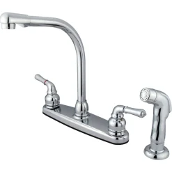 Best Americana 8-Inch Centerset Kitchen Faucet Faucets With Side Spray