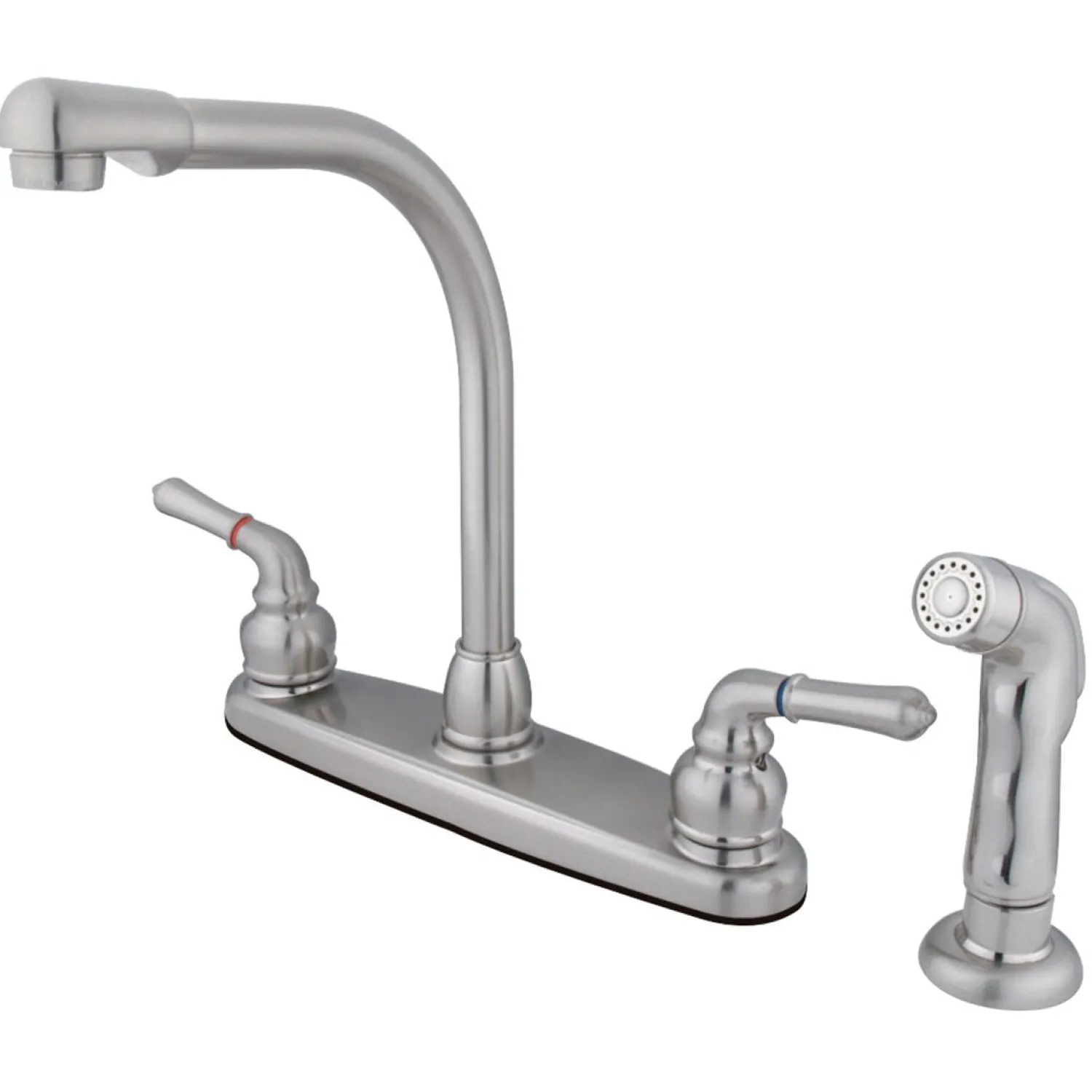 Best Americana 8-Inch Centerset Kitchen Faucet Faucets With Side Spray