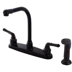 Best Americana 8-Inch Centerset Kitchen Faucet Faucets With Side Spray