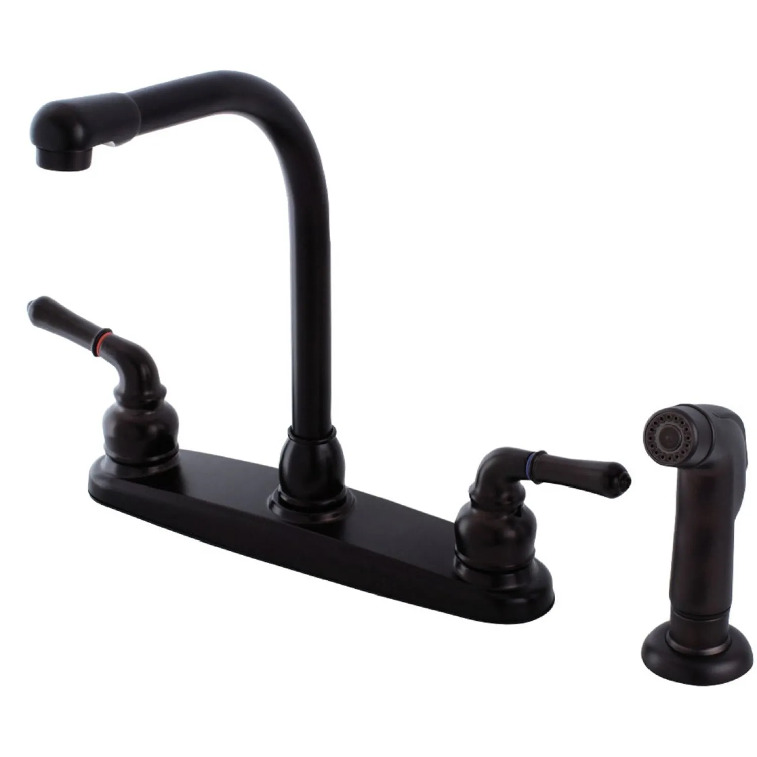 Best Americana 8-Inch Centerset Kitchen Faucet Faucets With Side Spray
