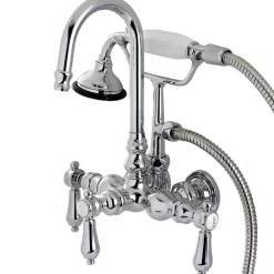 Outlet Aqua Eden Bel Air Wall Mount Clawfoot Tub Faucet Tub Faucets