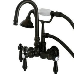 Outlet Aqua Eden Bel Air Wall Mount Clawfoot Tub Faucet Tub Faucets