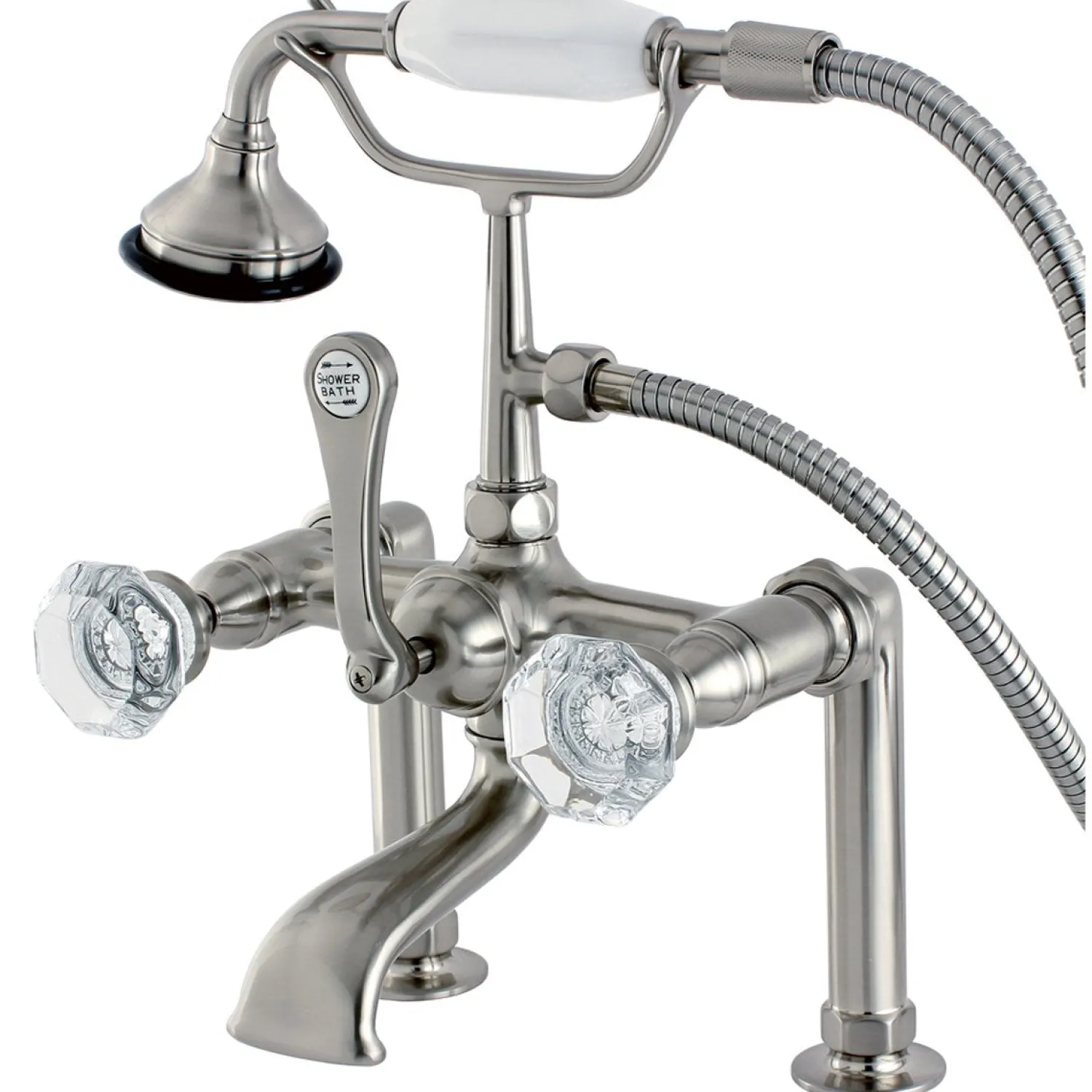 Best Aqua Eden Celebrity Deck Mount Clawfoot Tub Faucet Tub Faucets