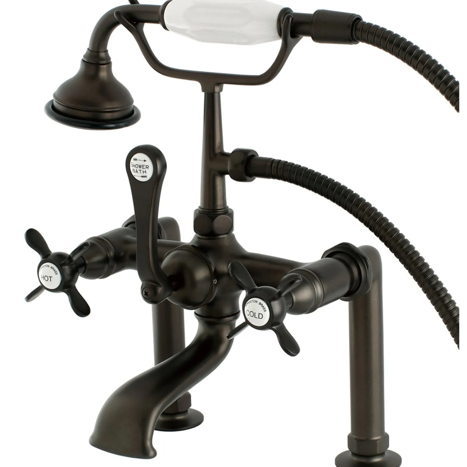 Online Aqua Eden Essex Deck Mount Clawfoot Tub Faucet Tub Faucets