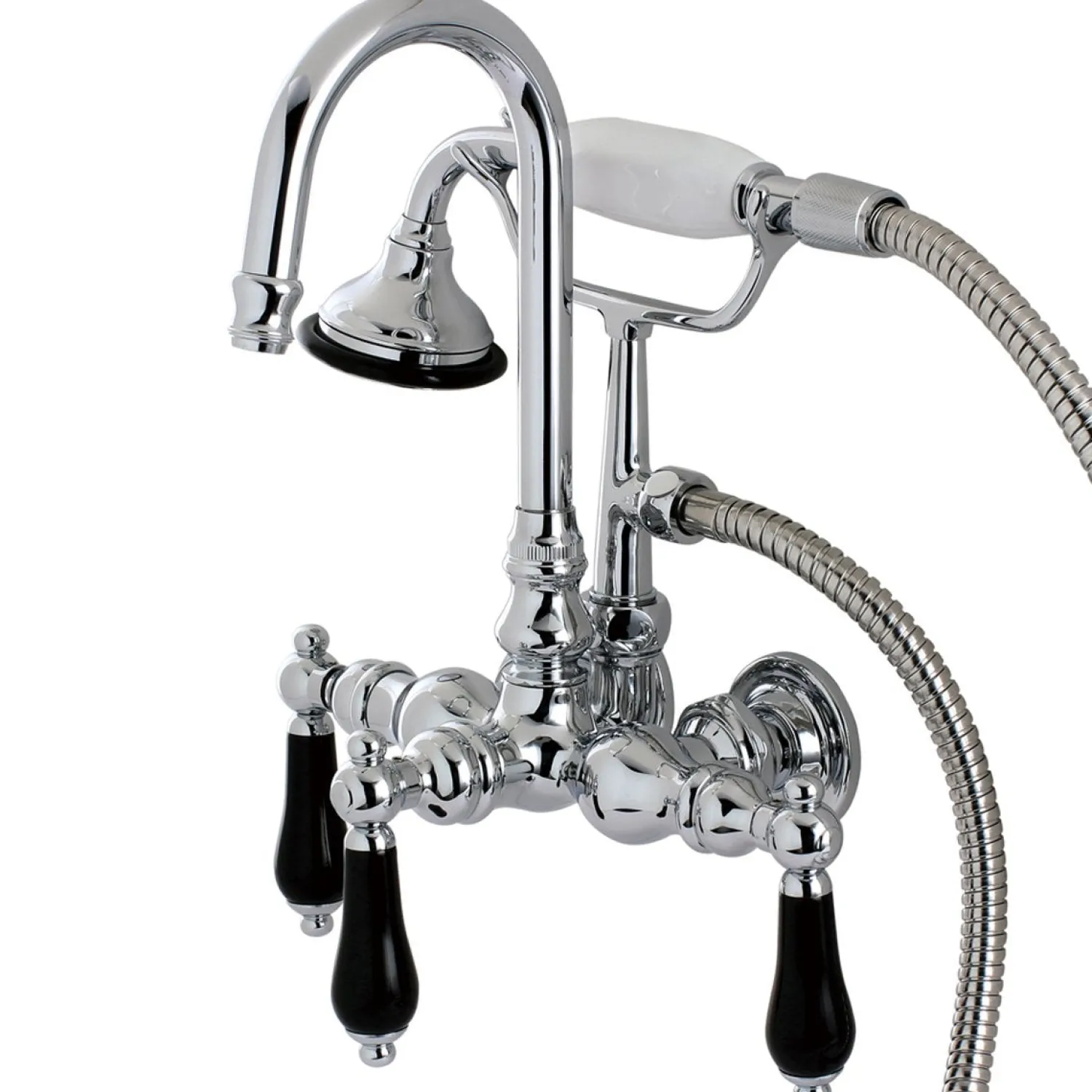 Discount Aqua Eden Restoration Onyx Wall Mount Clawfoot Tub Faucet Tub Faucets