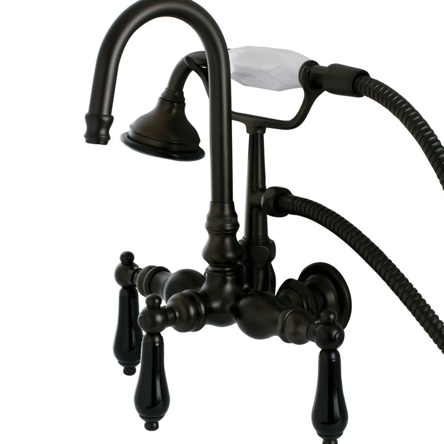 Discount Aqua Eden Restoration Onyx Wall Mount Clawfoot Tub Faucet Tub Faucets