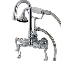 Clearance Aqua Eden Royale Wall Mount Clawfoot Tub Faucet Tub Faucets