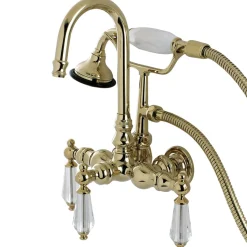 Best Aqua Eden Wilshire Wall Mount Clawfoot Tub Faucet Tub Faucets