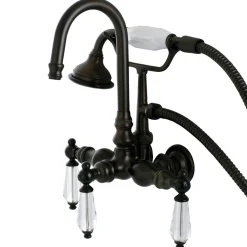 Best Aqua Eden Wilshire Wall Mount Clawfoot Tub Faucet Tub Faucets