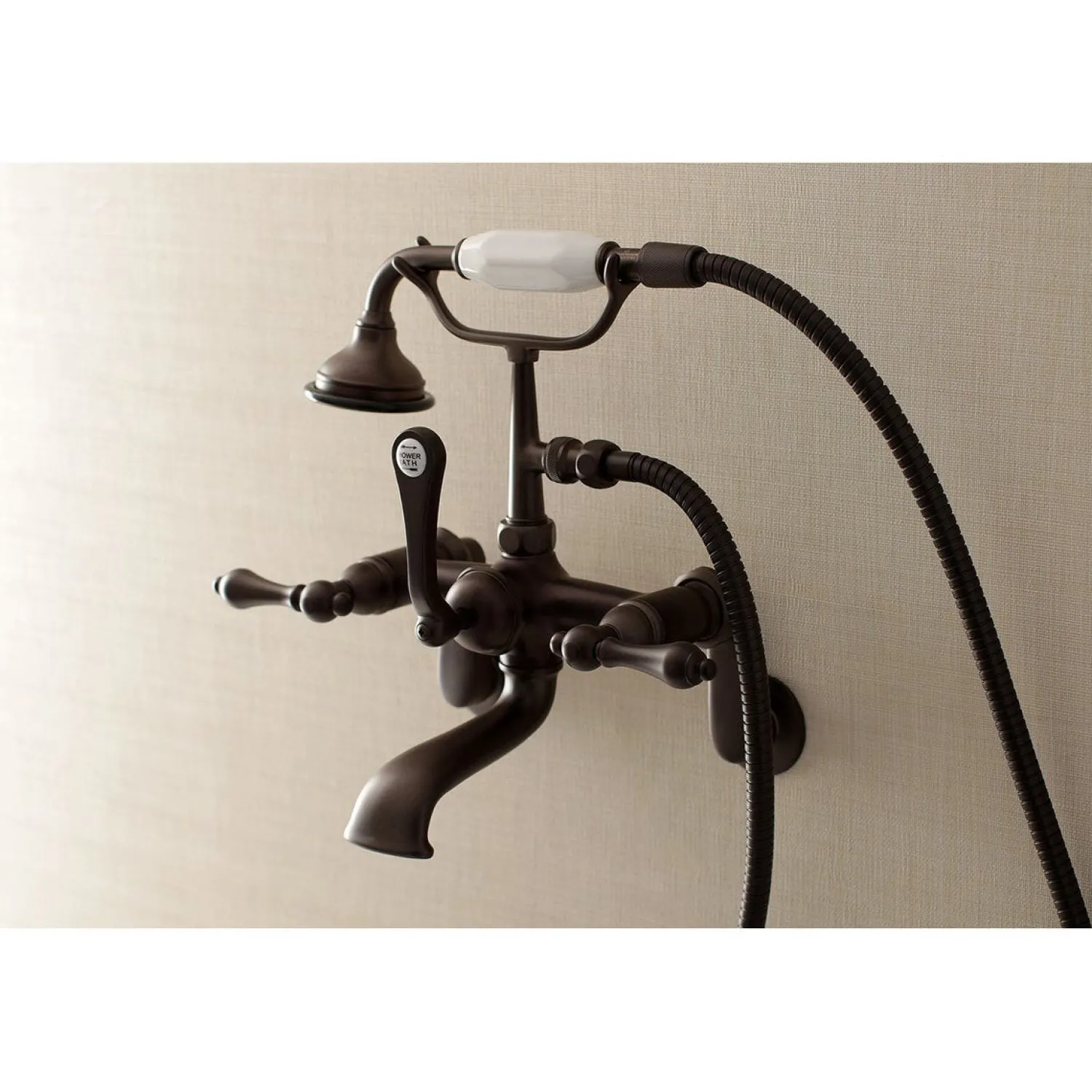 Sale Aqua Vintage 2-Handle Wall Mount Tub Faucet Tub & Shower Sets|Tub Faucets