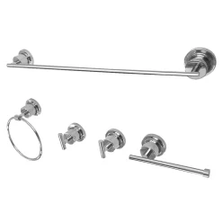 Discount BAH8212478X-P Concord 5-Piece 18.88" x 7.13" Bathroom Accessory Set Accessory Packages