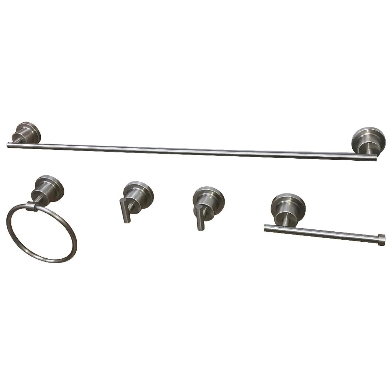 Discount BAH8212478X-P Concord 5-Piece 18.88" x 7.13" Bathroom Accessory Set Accessory Packages