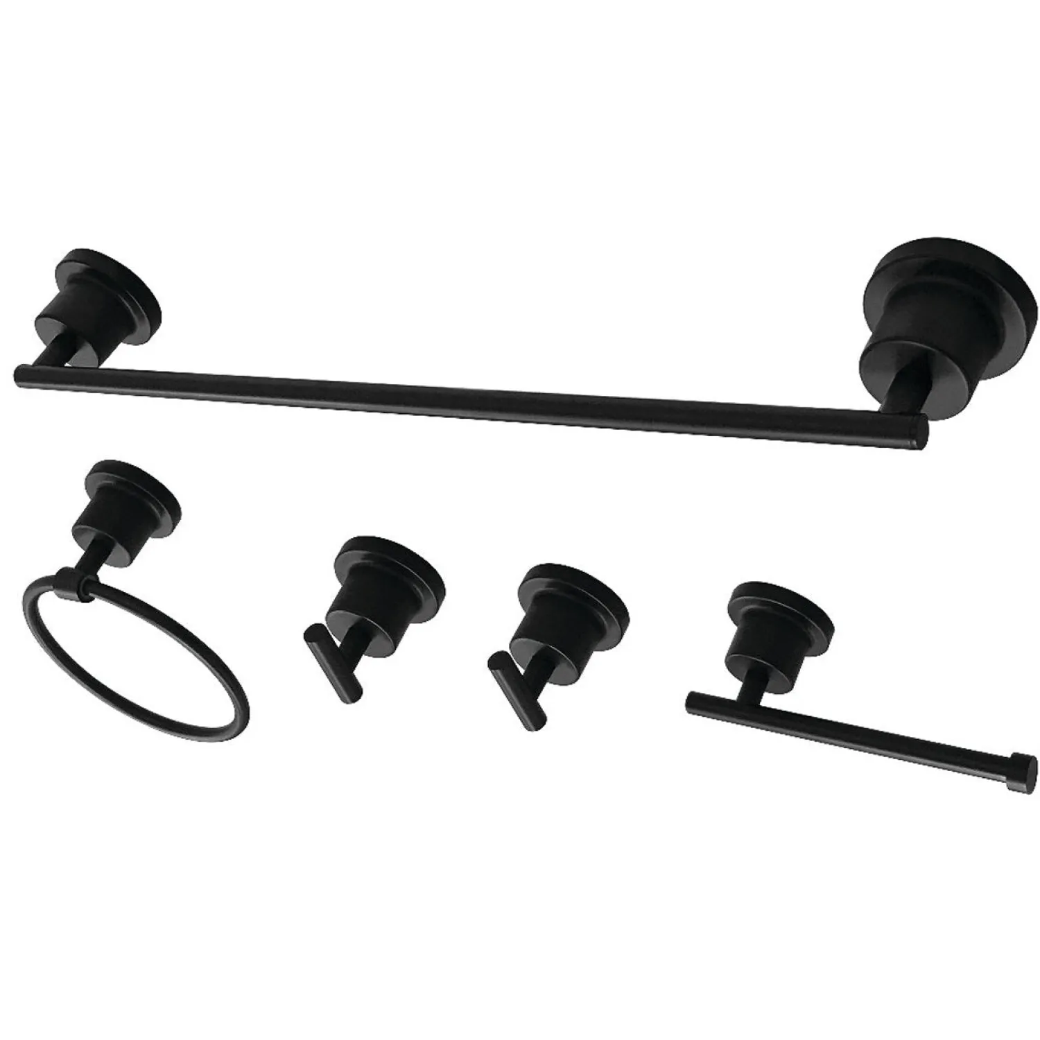 Discount BAH8212478X-P Concord 5-Piece 18.88" x 7.13" Bathroom Accessory Set Accessory Packages