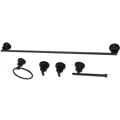 Best BAH8230478X-P Concord 5-Piece Bathroom Accessory Set Accessory Packages