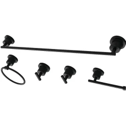 Best BAH8230478X-P Concord 5-Piece Bathroom Accessory Set Accessory Packages