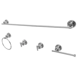 Best BAH8230478X-P Concord 5-Piece Bathroom Accessory Set Accessory Packages