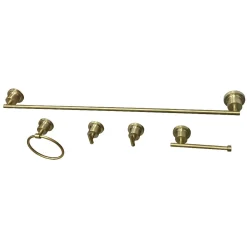 Best BAH8230478X-P Concord 5-Piece Bathroom Accessory Set Accessory Packages