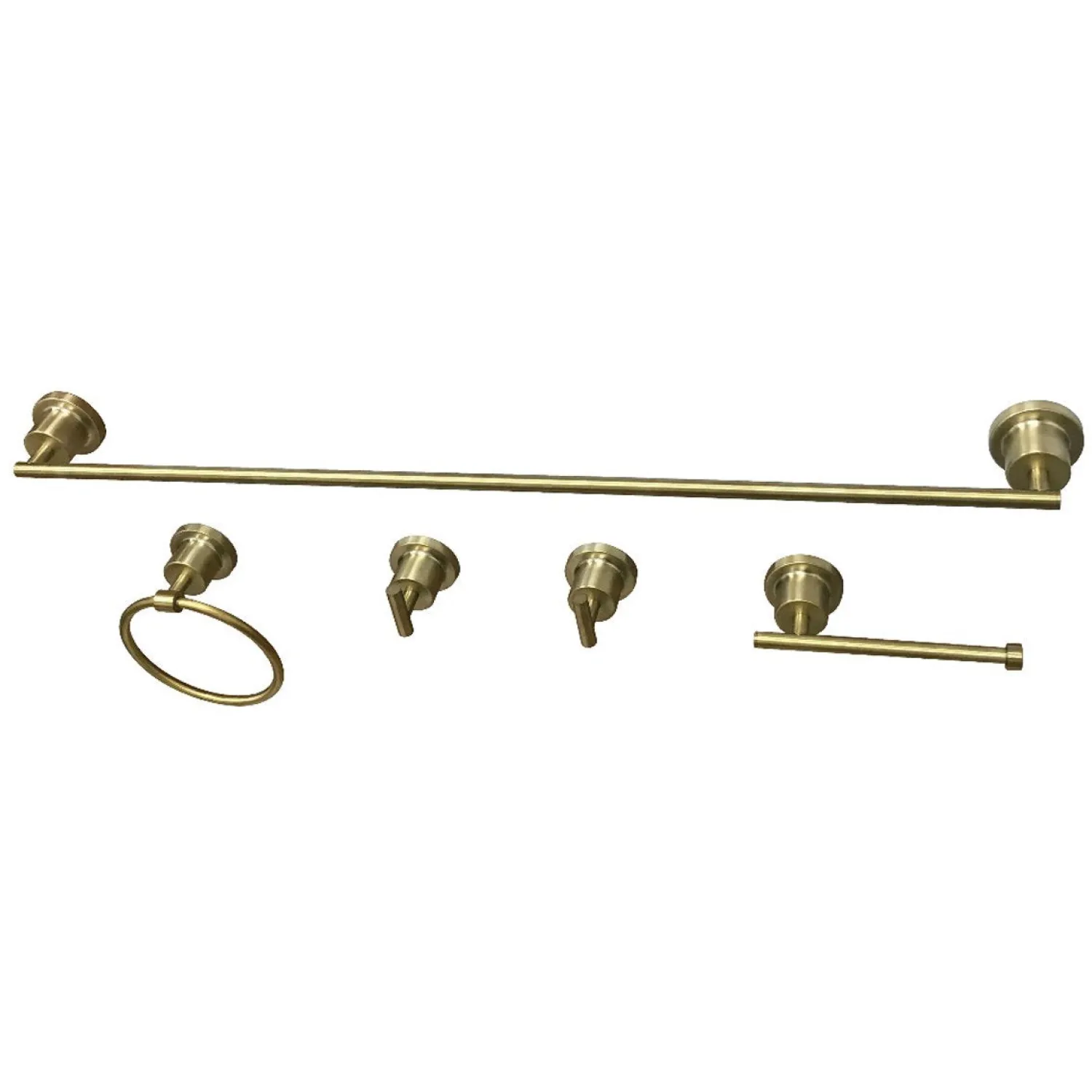 Best BAH8230478X-P Concord 5-Piece Bathroom Accessory Set Accessory Packages