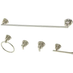 Best BAH8230478X-P Concord 5-Piece Bathroom Accessory Set Accessory Packages
